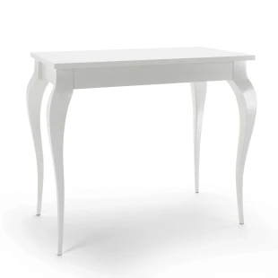 Bella glamouröser weißer Konsolen-Schminktisch
