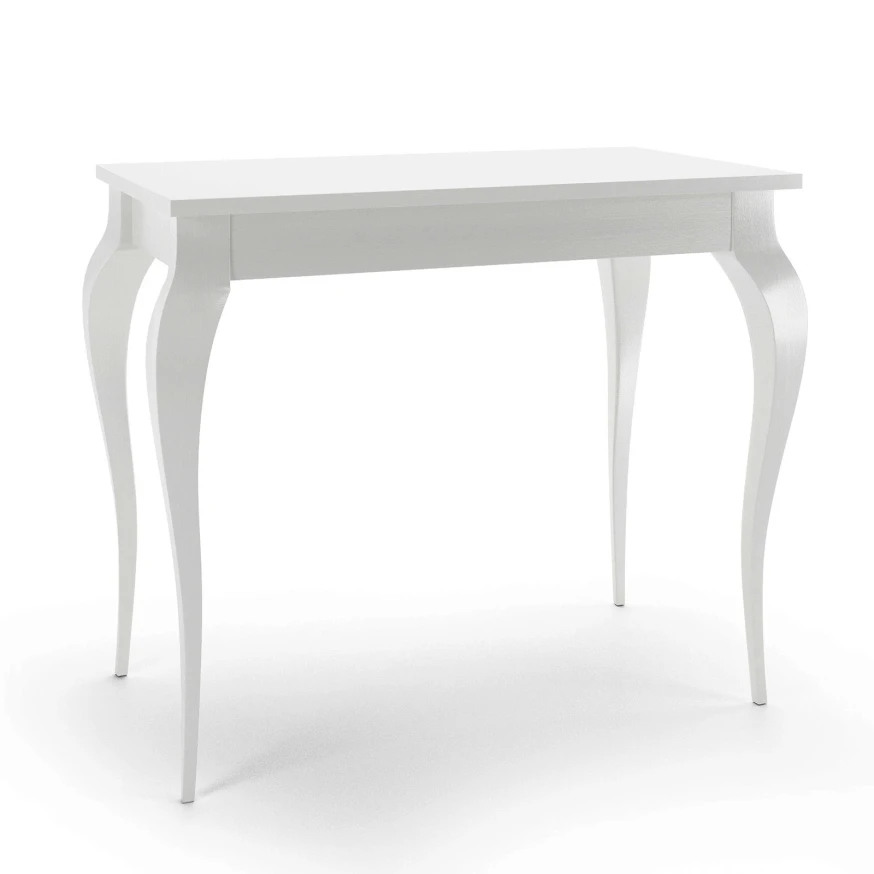 Bella glamouröser weißer Konsolen-Schminktisch Bella glamouröser weißer Konsolen-Schminktisch