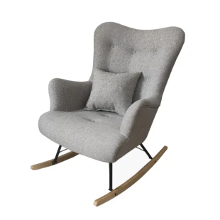 SELVI Schaukelstuhl mit Schaukelkufen