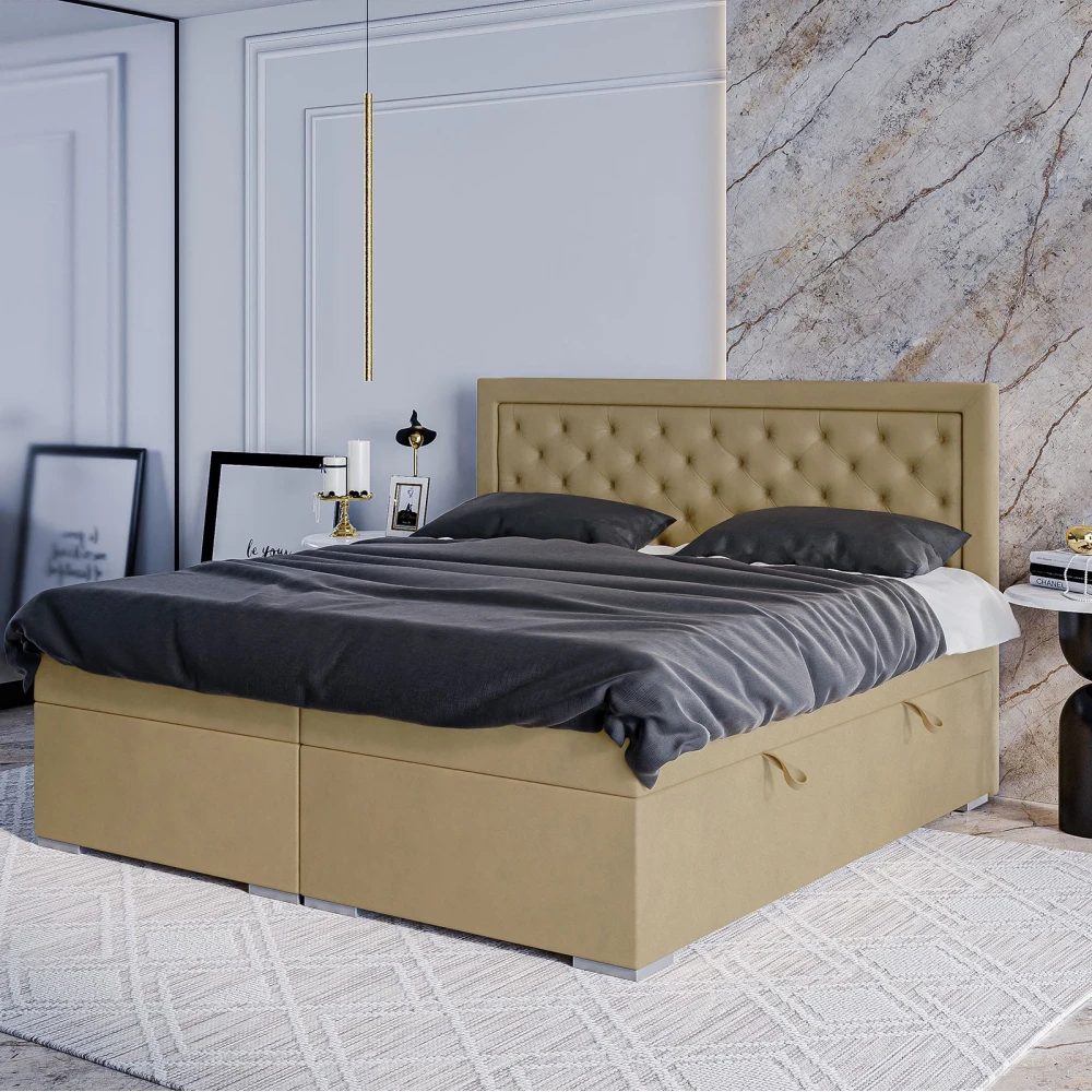 Boxspringbett GLAMI 160x200 cm Boxspringbett GLAMI 160x200 cm