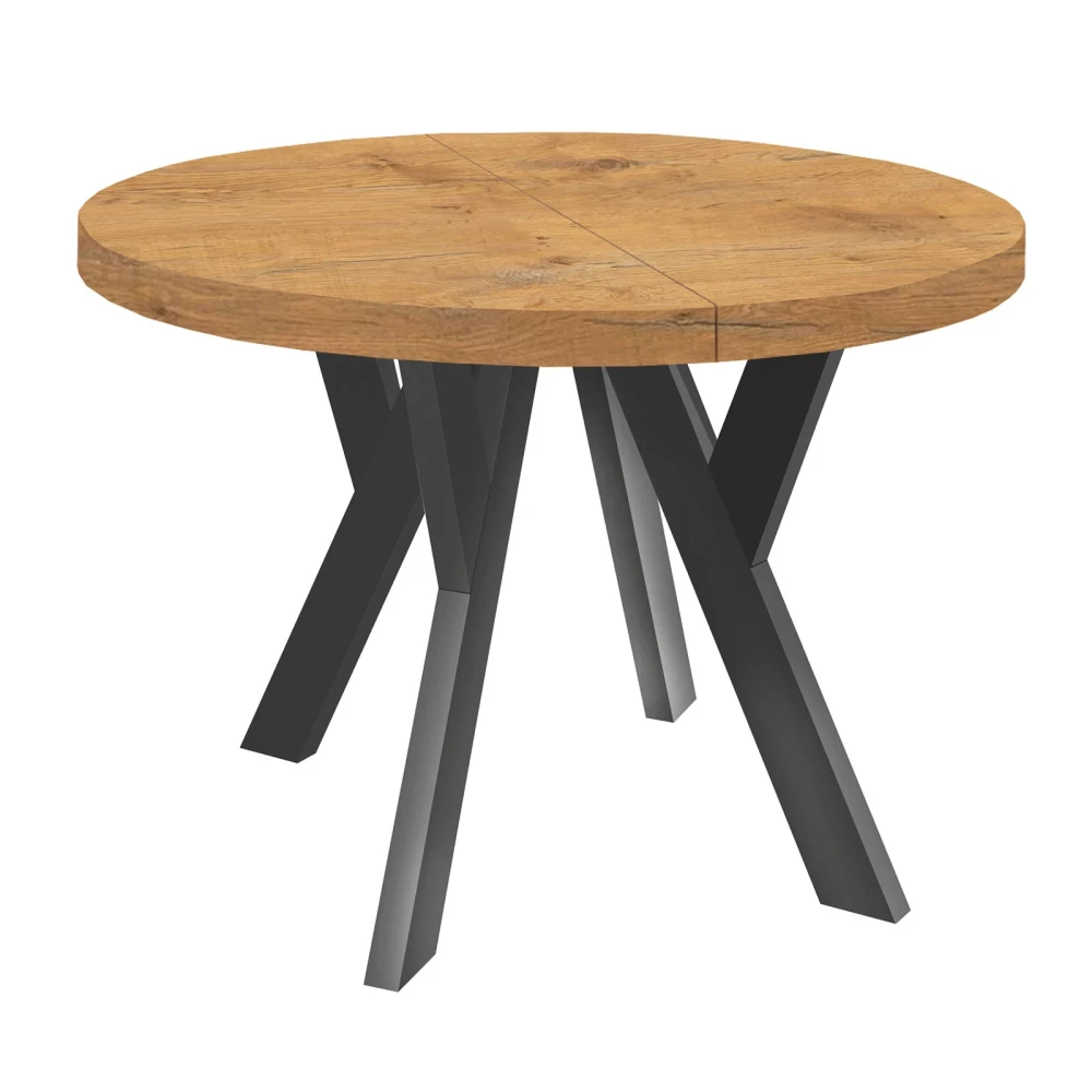 Klein Ausziehbarer Esstisch PERO 80 cm