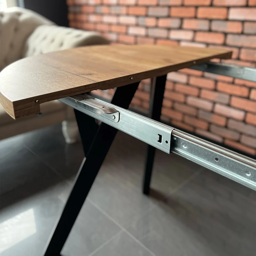 Klein Ausziehbarer Esstisch PERO 80 cm