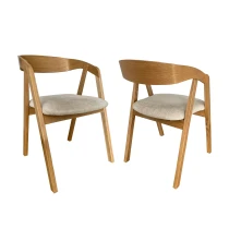 Gepolsterter EICHENSTUHL M120 MASSIVHOLZ