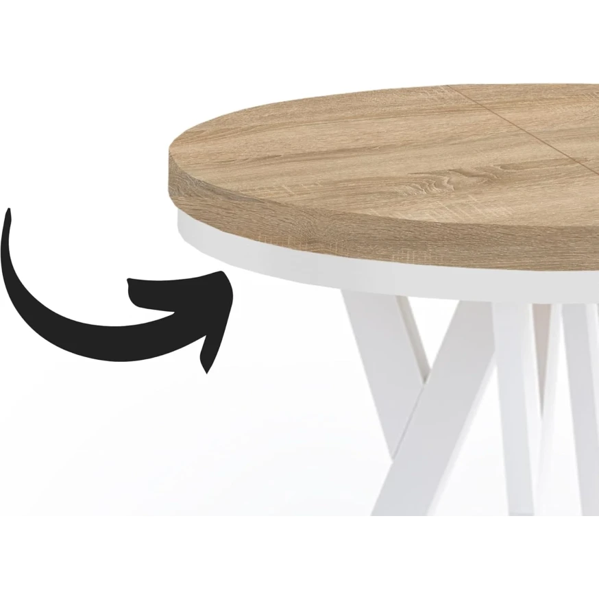 Ring-Gestell für den Esstisch Pero Ring-Gestell für den Esstisch Pero