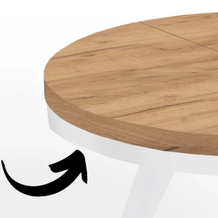 Ring-Gestell für den Esstisch Lora