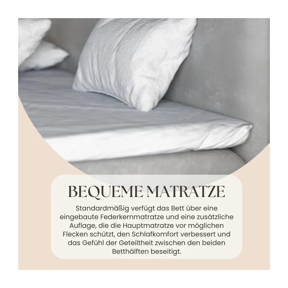 Boxspringbett DIVA 160x200 cm Boxspringbett DIVA 160x200 cm