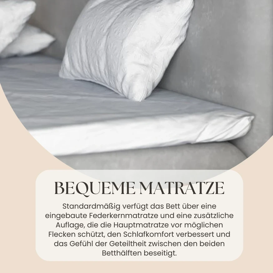 Boxspringbett DIVA 140x200 cm Boxspringbett DIVA 140x200 cm