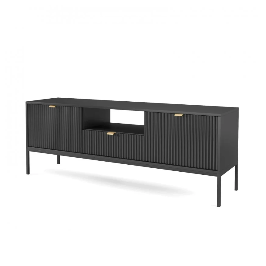 TV-Schrank KARI RTV154 mit geriffelten Fronten TV-Schrank KARI RTV154 mit geriffelten Fronten