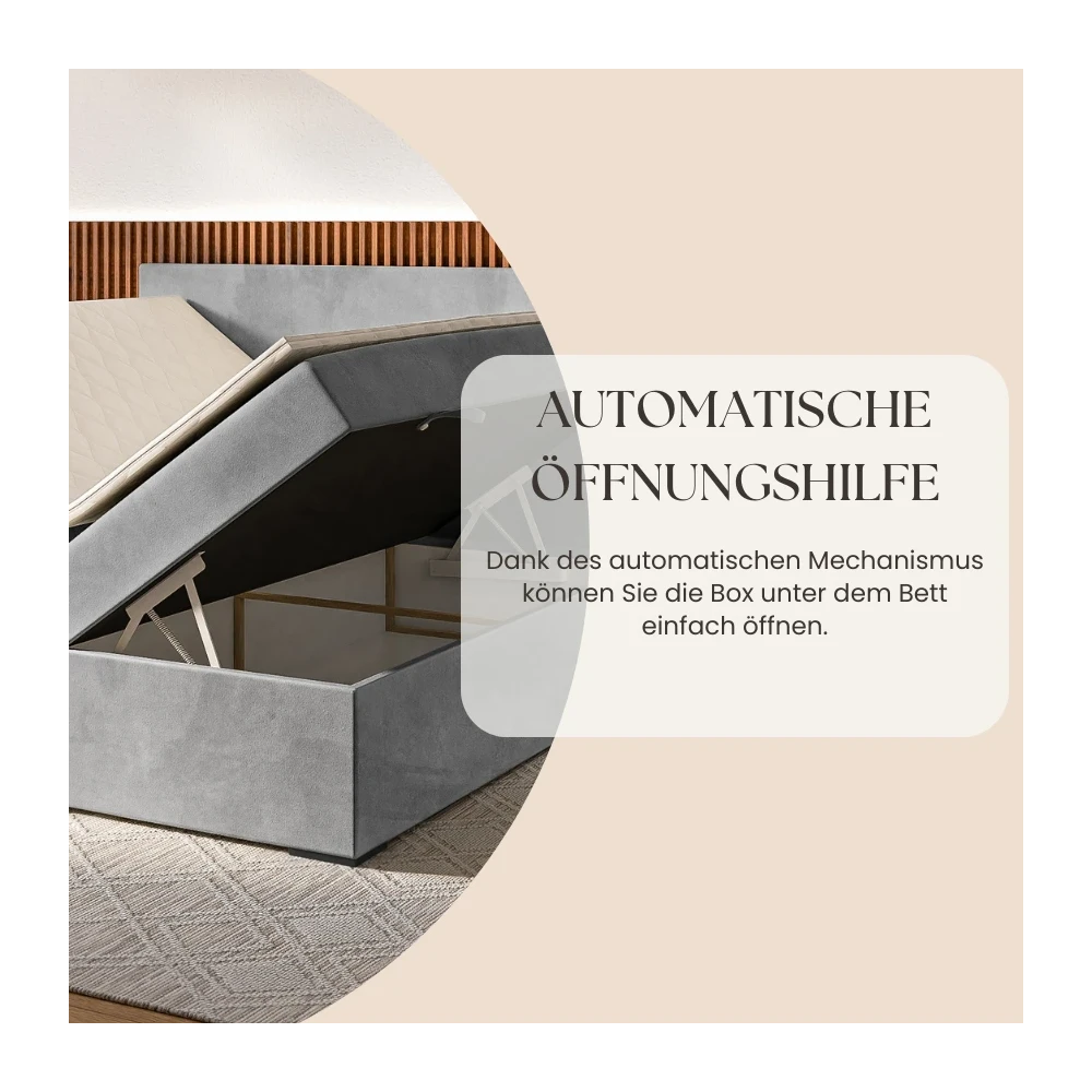 Boxspringbett DIVA 180x200 cm Boxspringbett DIVA 180x200 cm