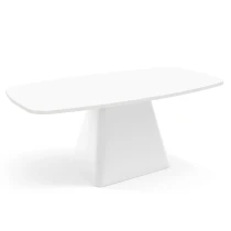 Couchtisch NEO Kaschmir Weiß Schwarz zur Auswahl