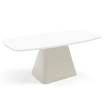 Couchtisch NEO Kaschmir Weiß Schwarz zur Auswahl