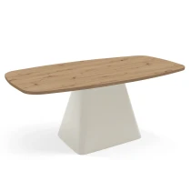 Couchtisch NEO Kaschmir Weiß Schwarz zur Auswahl