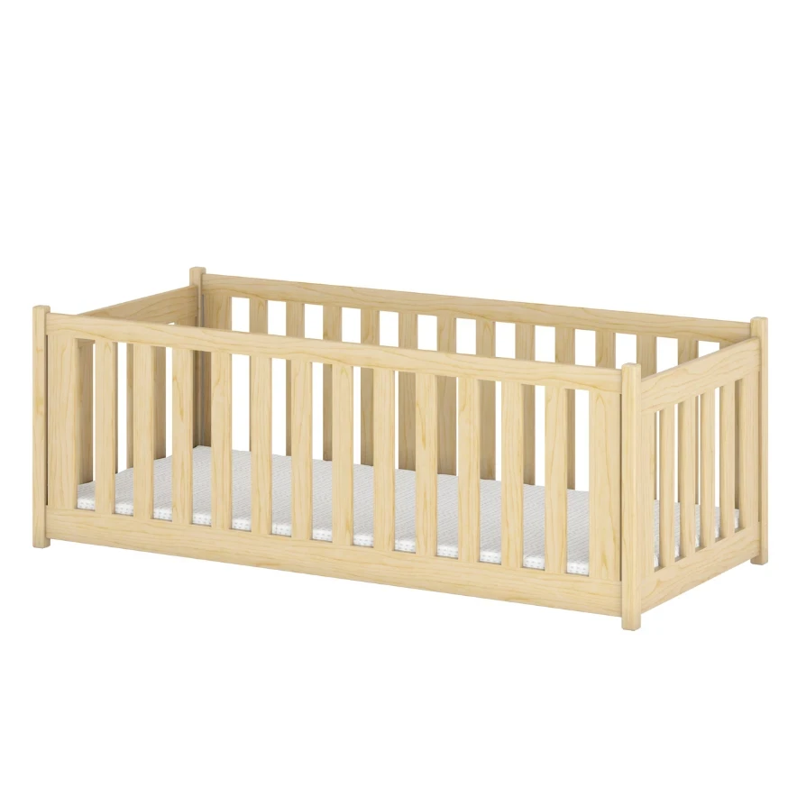 Babybett VISION mit Schutzgitter zur Auswahl