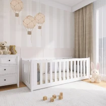 Babybett VISION mit Schutzgitter zur Auswahl