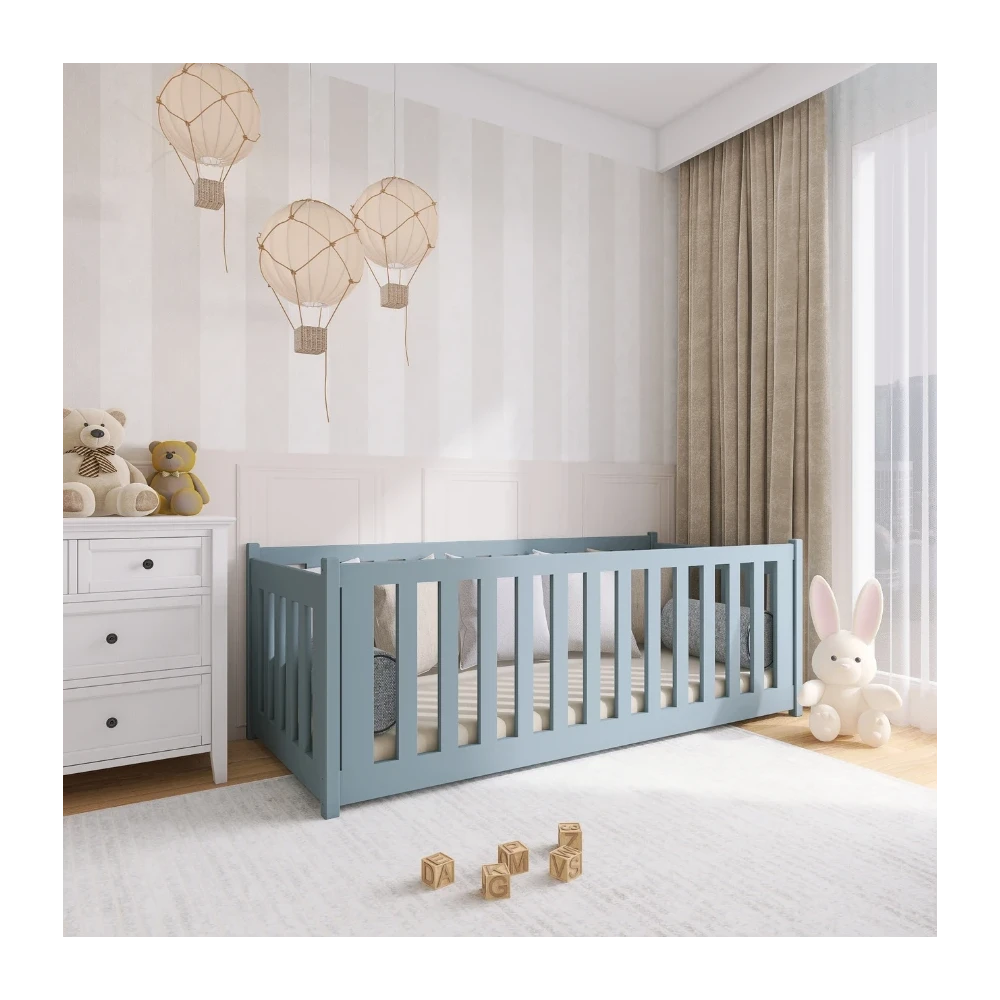 Babybett VISION mit Schutzgitter zur Auswahl