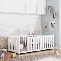 Babybett VISION mit Schutzgitter zur Auswahl