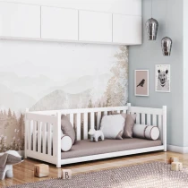 Babybett VISION mit Schutzgitter zur Auswahl