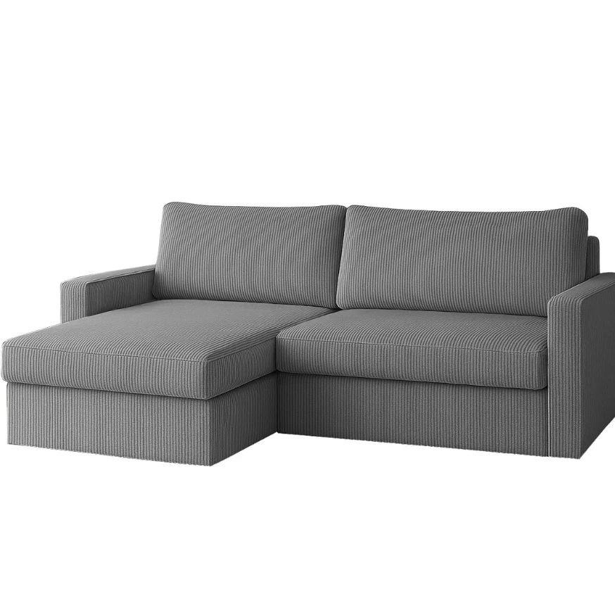FLUX MINI L-förmiges minimalistisches Ecksofa mit Schlaffunktion FLUX MINI L-förmiges minimalistisches Ecksofa mit Schlaffunktion