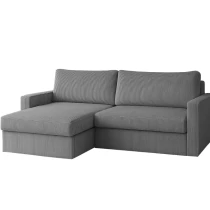 FLUX MINI L-förmiges minimalistisches Ecksofa mit Schlaffunktion