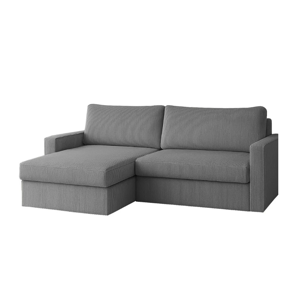FLUX MINI L-förmiges minimalistisches Ecksofa mit Schlaffunktion FLUX MINI L-förmiges minimalistisches Ecksofa mit Schlaffunktion