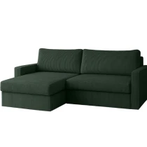 FLUX MINI L-förmiges minimalistisches Ecksofa mit Schlaffunktion
