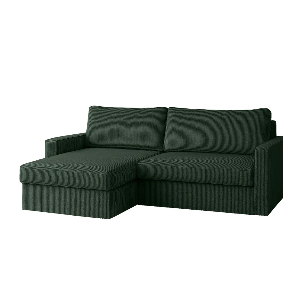 FLUX MINI L-förmiges minimalistisches Ecksofa mit Schlaffunktion FLUX MINI L-förmiges minimalistisches Ecksofa mit Schlaffunktion