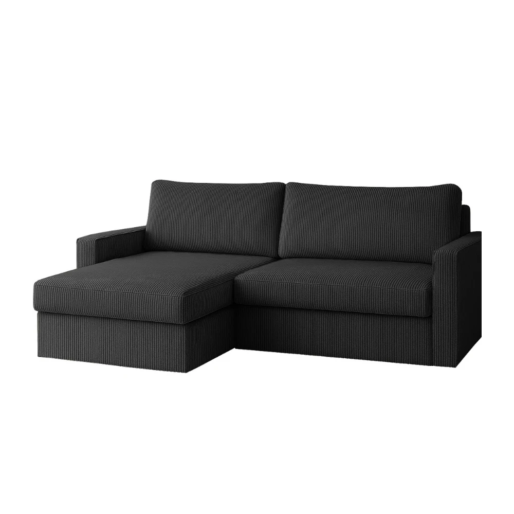 FLUX MINI L-förmiges minimalistisches Ecksofa mit Schlaffunktion FLUX MINI L-förmiges minimalistisches Ecksofa mit Schlaffunktion