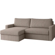 FLUX MINI L-förmiges minimalistisches Ecksofa mit Schlaffunktion