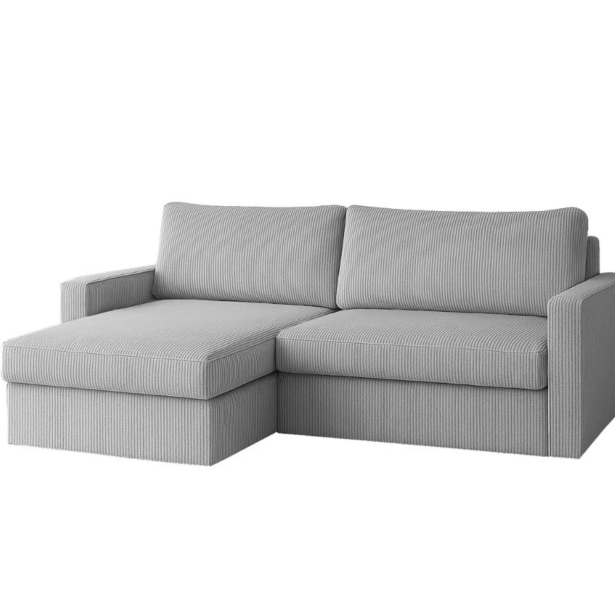 FLUX MINI L-förmiges minimalistisches Ecksofa mit Schlaffunktion FLUX MINI L-förmiges minimalistisches Ecksofa mit Schlaffunktion