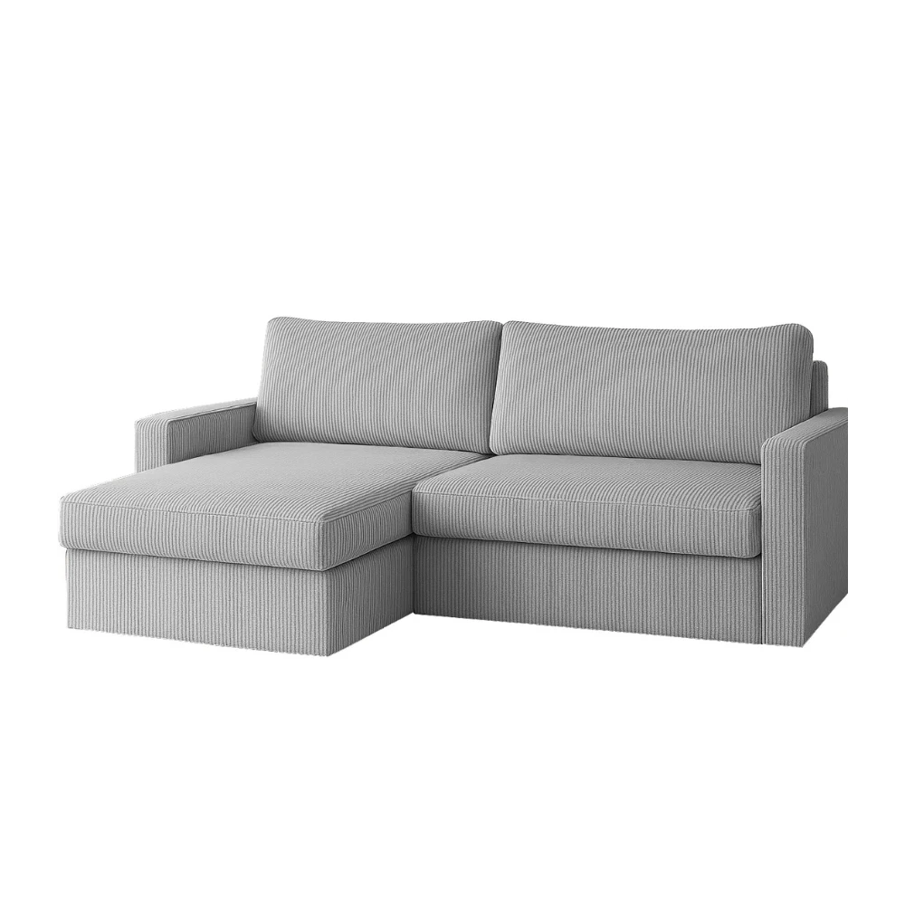 FLUX MINI L-förmiges minimalistisches Ecksofa mit Schlaffunktion FLUX MINI L-förmiges minimalistisches Ecksofa mit Schlaffunktion