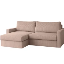 FLUX MINI L-förmiges minimalistisches Ecksofa mit Schlaffunktion
