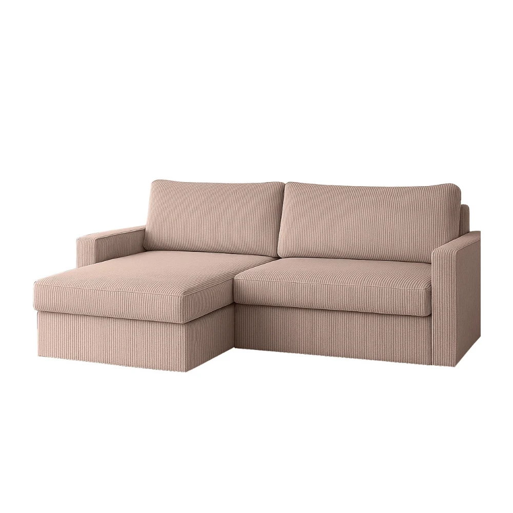 FLUX MINI L-förmiges minimalistisches Ecksofa mit Schlaffunktion FLUX MINI L-förmiges minimalistisches Ecksofa mit Schlaffunktion