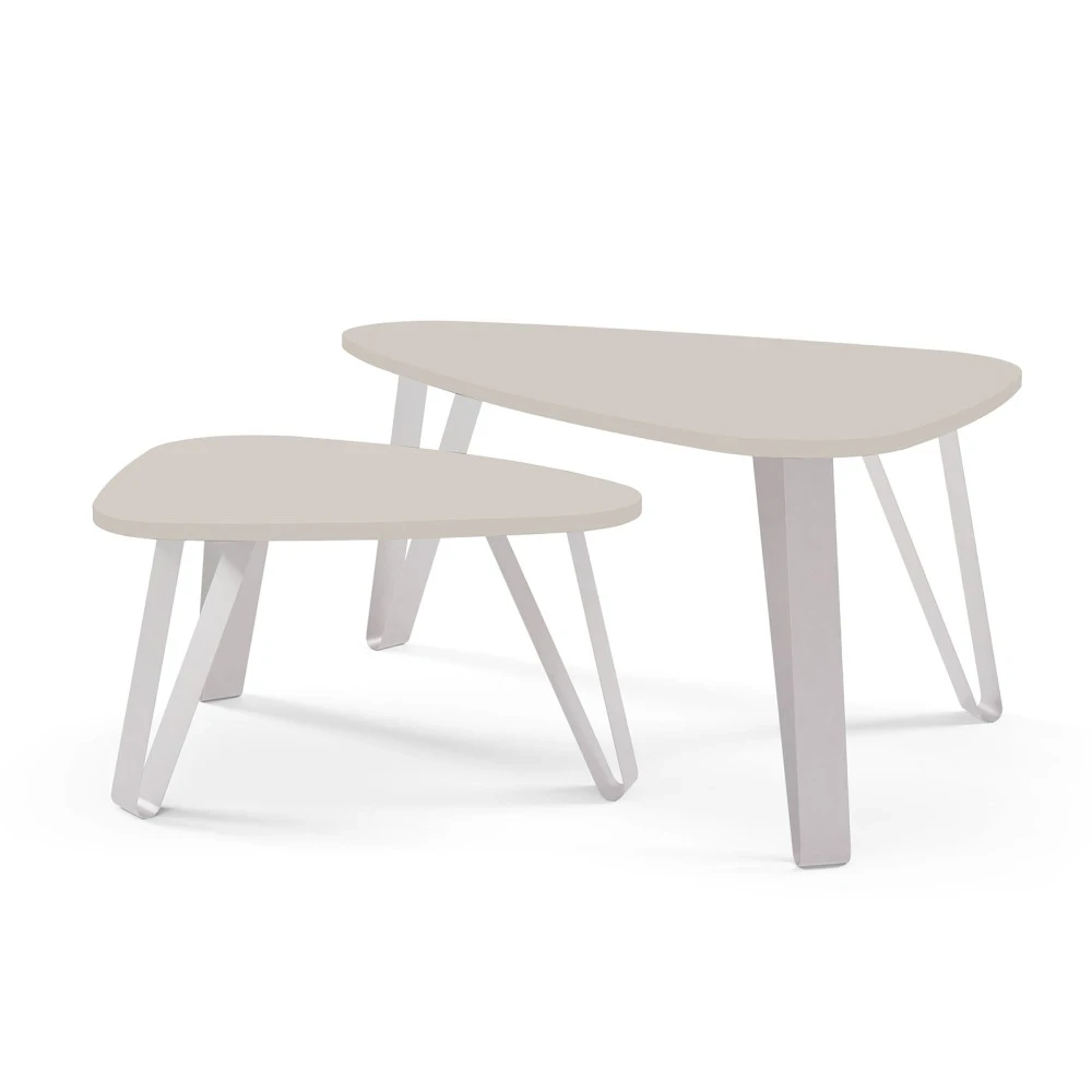 Couchtisch ORIS 2in1 Bein Kaschmir Weiß Schwarz zur Auswahl Couchtisch ORIS 2in1 Bein Kaschmir Weiß Schwarz zur Auswahl