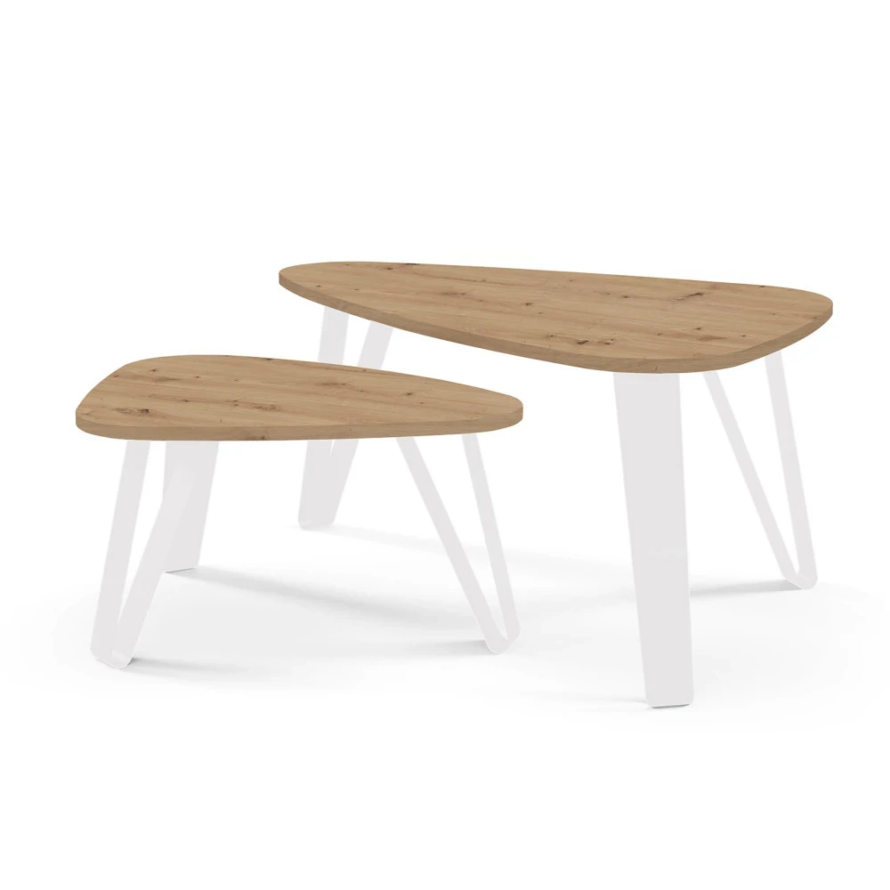 Couchtisch ORIS 2in1 Bein Kaschmir Weiß Schwarz zur Auswahl Couchtisch ORIS 2in1 Bein Kaschmir Weiß Schwarz zur Auswahl