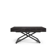 Höhenverstellbarer Couchtisch SANDI  ausziehbarer