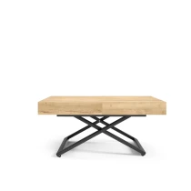 Höhenverstellbarer Couchtisch SANDI  ausziehbarer