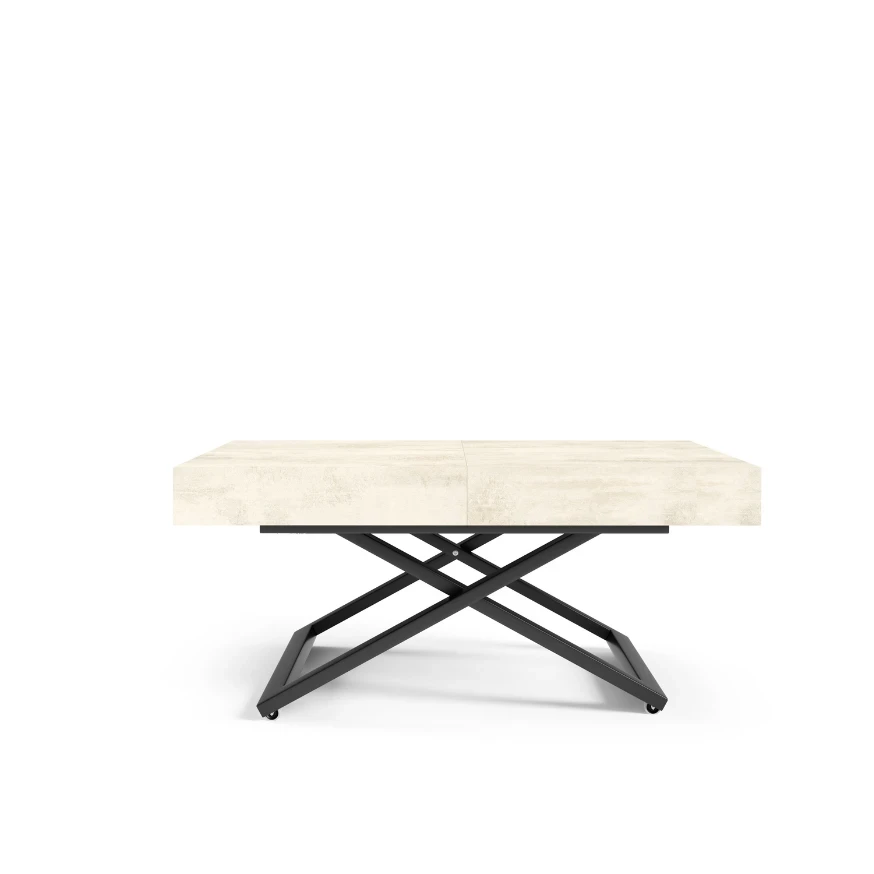 Höhenverstellbarer Couchtisch SANDI  ausziehbarer Höhenverstellbarer Couchtisch SANDI  ausziehbarer