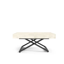 Höhenverstellbarer Couchtisch SANDI  ausziehbarer