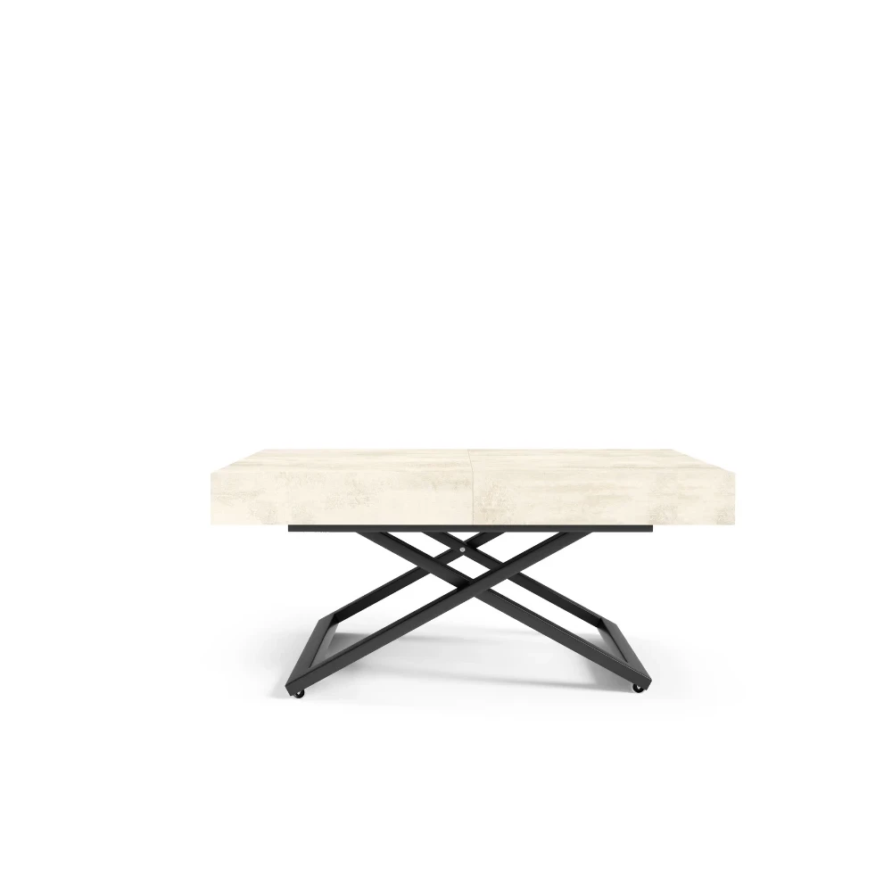 Höhenverstellbarer Couchtisch SANDI  ausziehbarer Höhenverstellbarer Couchtisch SANDI  ausziehbarer