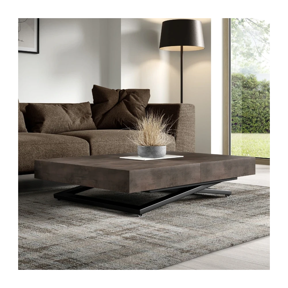 Höhenverstellbarer Couchtisch SANDI  ausziehbarer Höhenverstellbarer Couchtisch SANDI  ausziehbarer