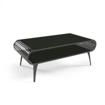 Couchtisch AVO mit Ablage abgerundet durchbrochen