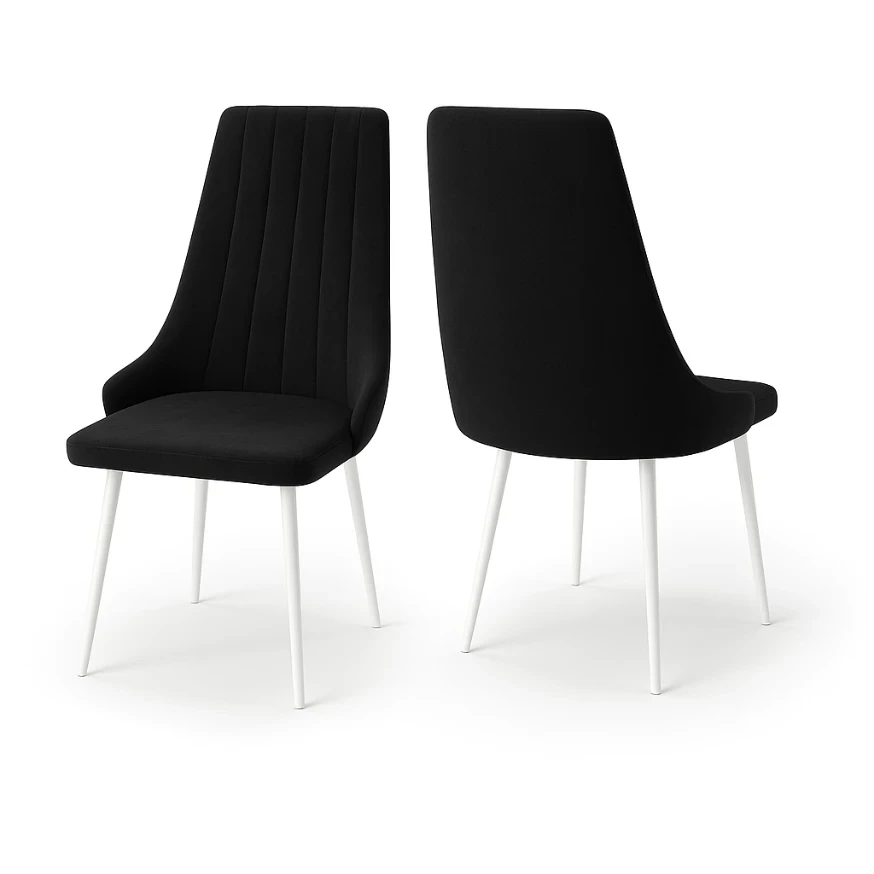 Polsterstuhl LS93 Loft gesteppter moderner Schalensessel