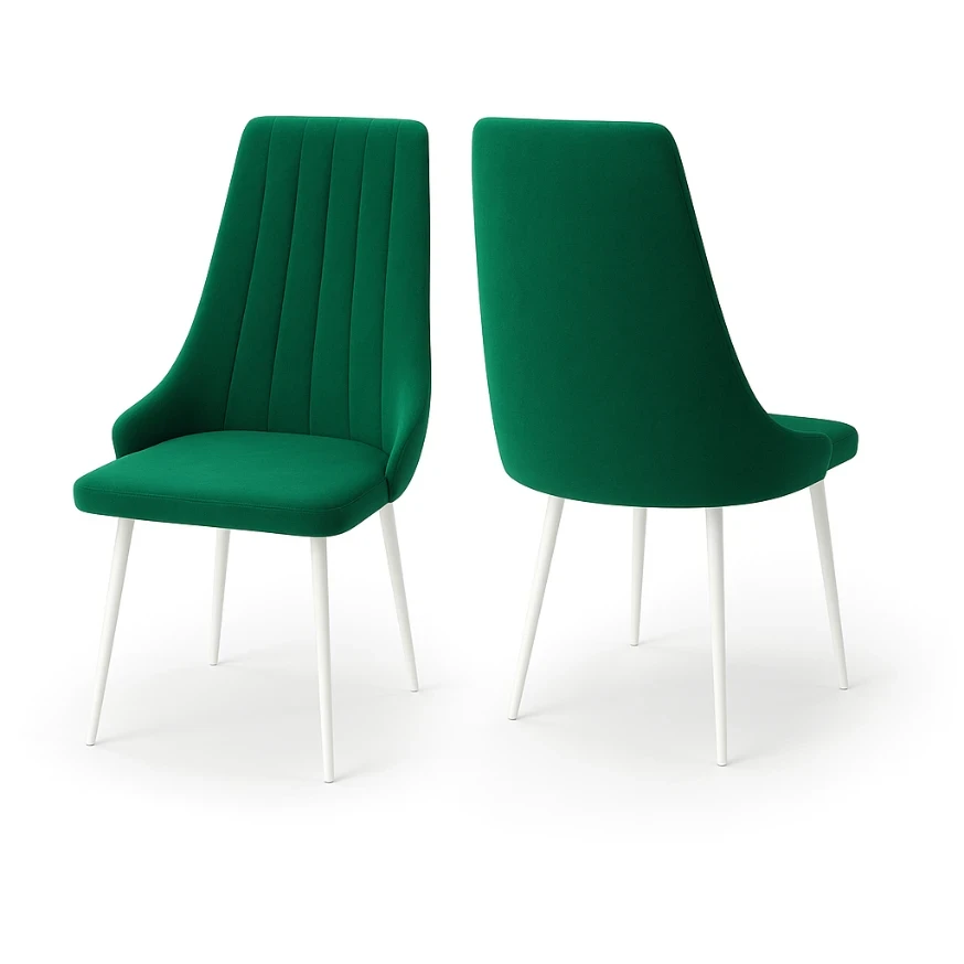 Polsterstuhl LS93 Loft gesteppter moderner Schalensessel