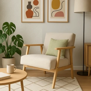 Sessel VINTAGE Buchenholz