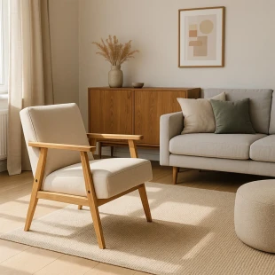 Sessel VINTAGE Eichenholz