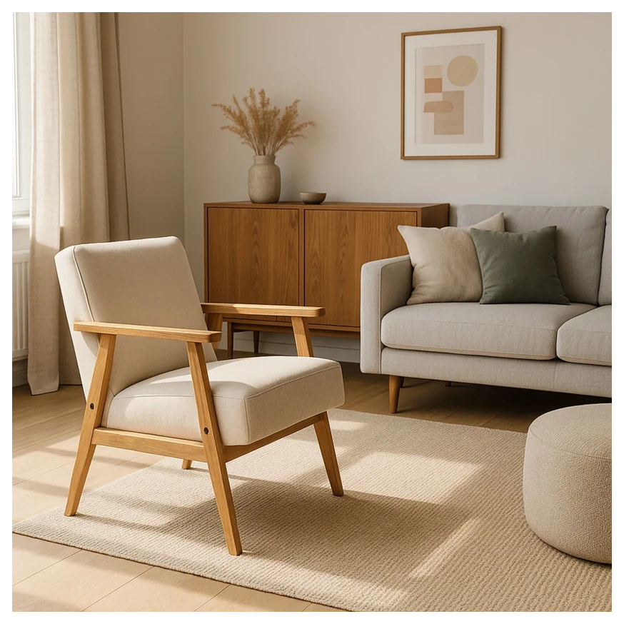 Sessel VINTAGE Eichenholz