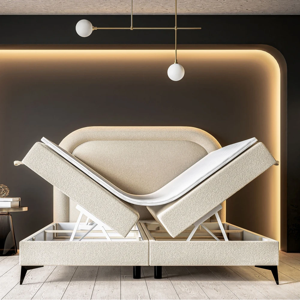 Boxspringbett MISTY 200x200 cm