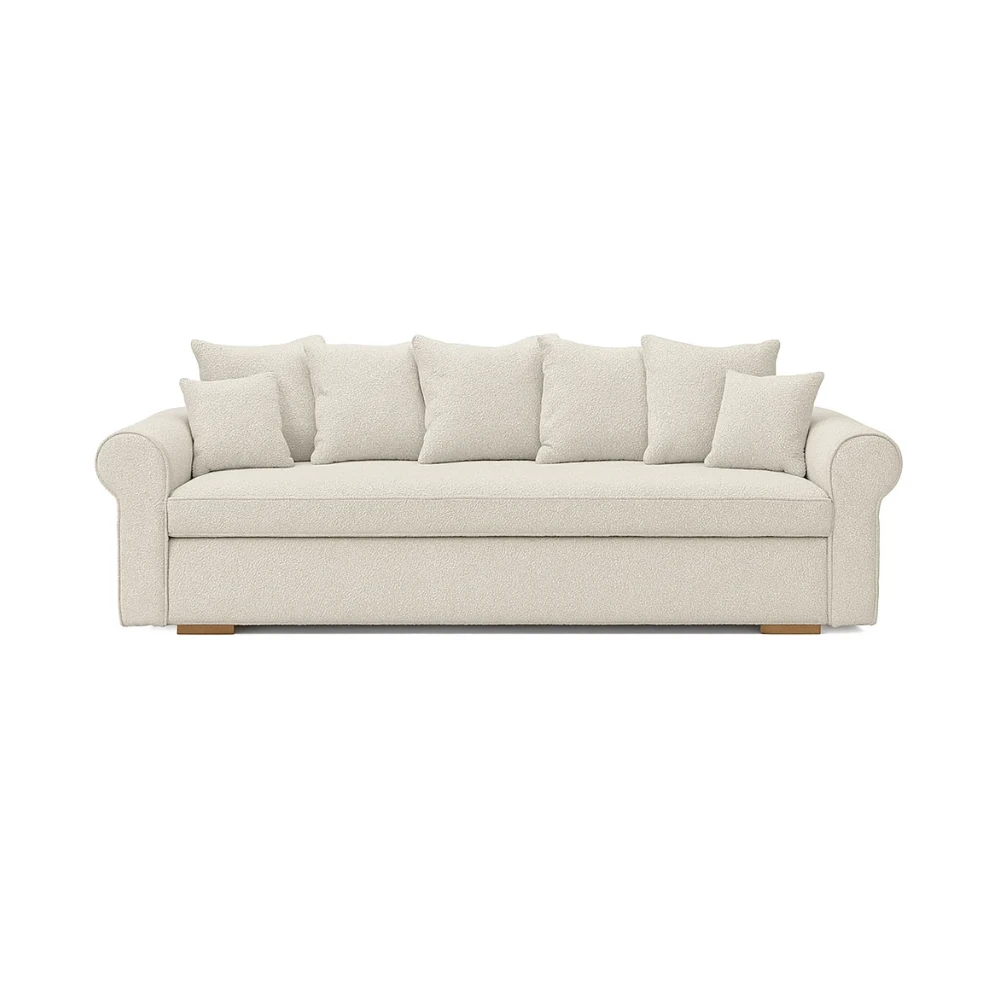 Schlafsofa MALMO ausziehbar skandinavisch modern für Wohnzimmer Schlafsofa MALMO ausziehbar skandinavisch modern für Wohnzimmer