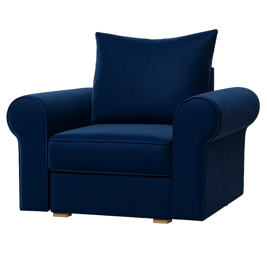 Komfortsessel MALMO I klassischer, freistehender Sessel im englischen Sti Komfortsessel MALMO I klassischer, freistehender Sessel im englischen Sti