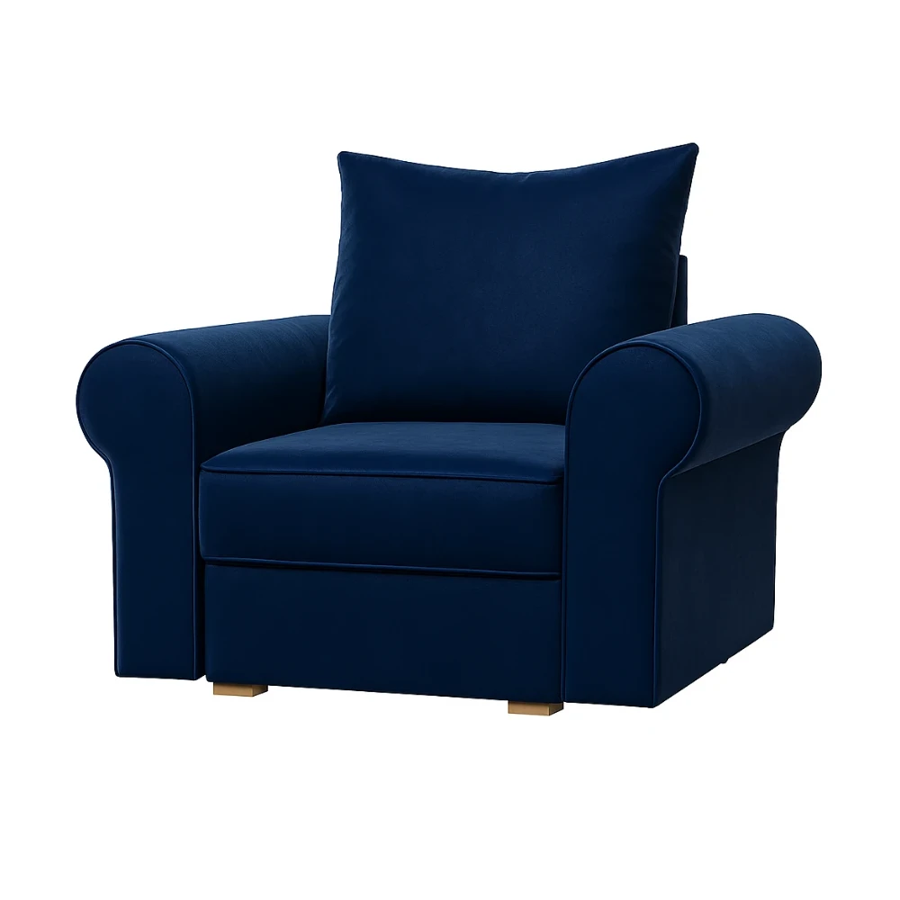 Komfortsessel MALMO I klassischer, freistehender Sessel im englischen Sti Komfortsessel MALMO I klassischer, freistehender Sessel im englischen Sti